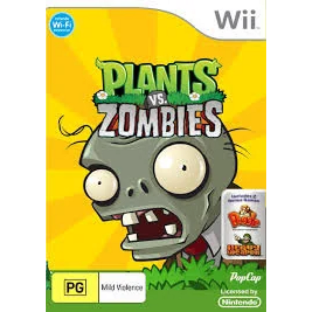 Plants vs. Zombies - Wii Game