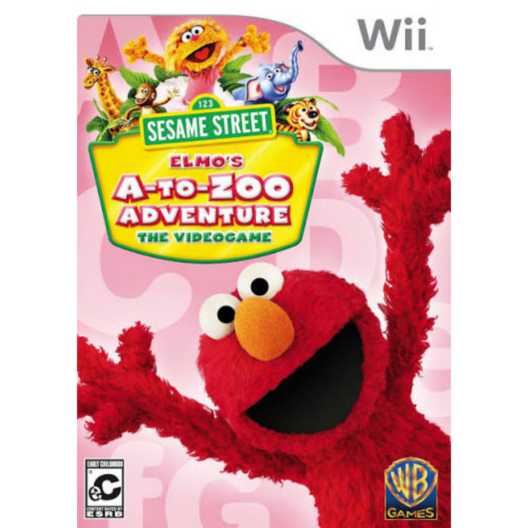 Sesame Street: Elmo's A-to-Zoo Adventure - Wii Game