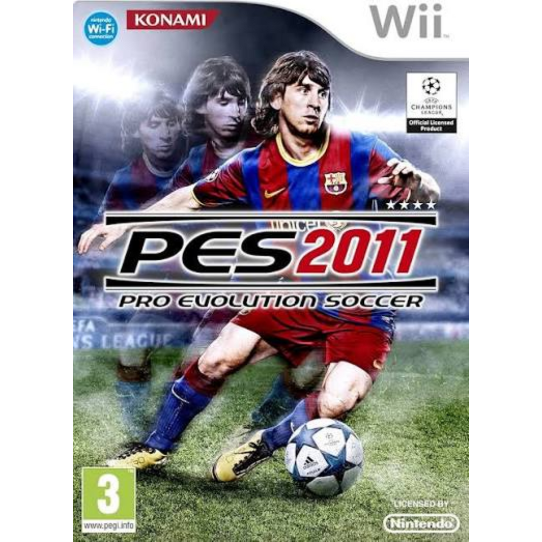 Pro Evolution Soccer 2011 - Wii Game