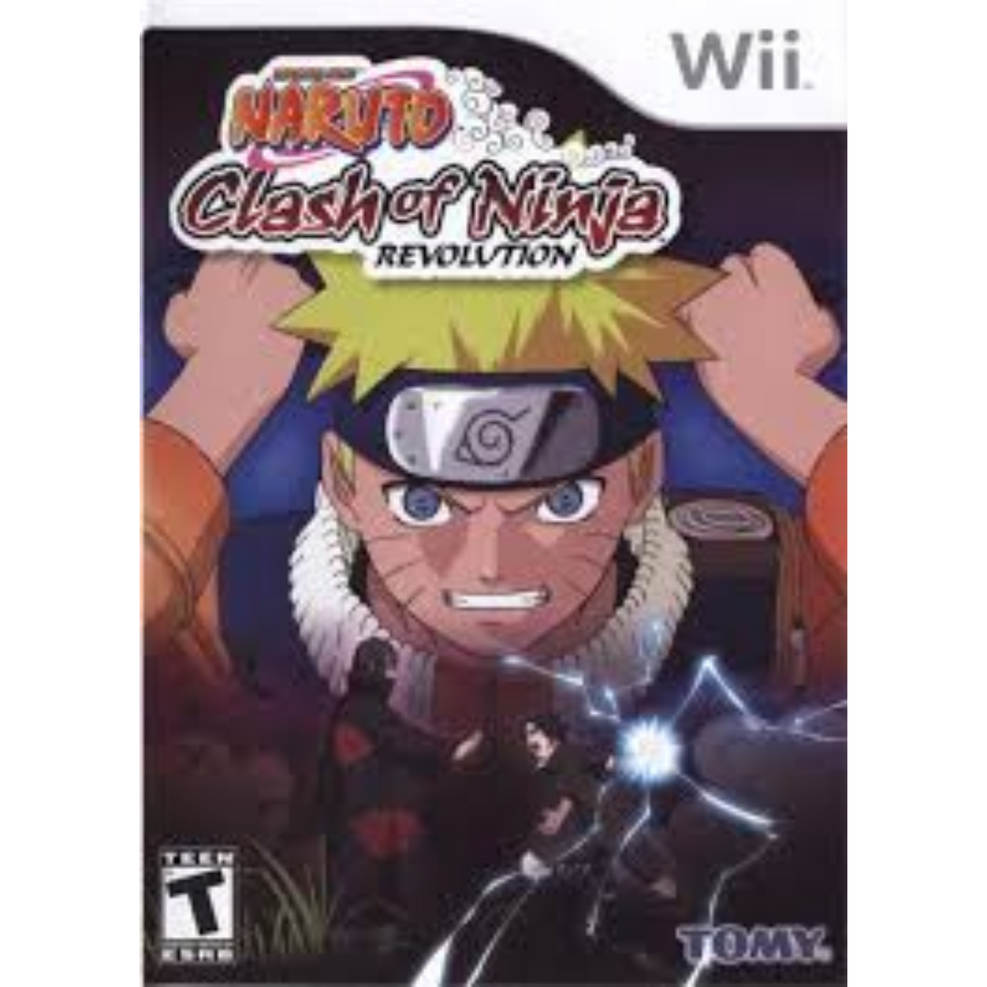 Naruto Shippuden: Clash of Ninja Revolution - Wii Game