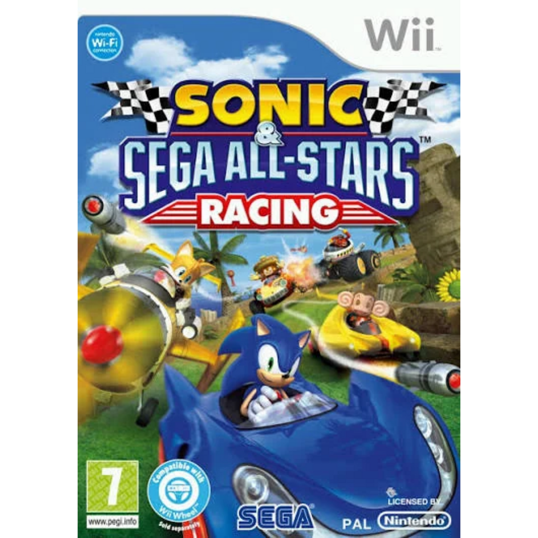 Sonic & All-Stars Racing Transformed - Wii Game