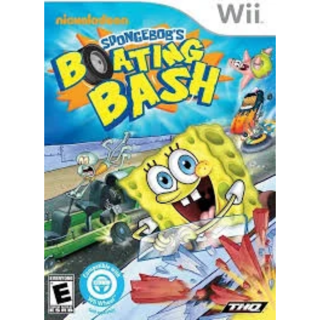 SpongeBob's Boating Bash - Wii Game