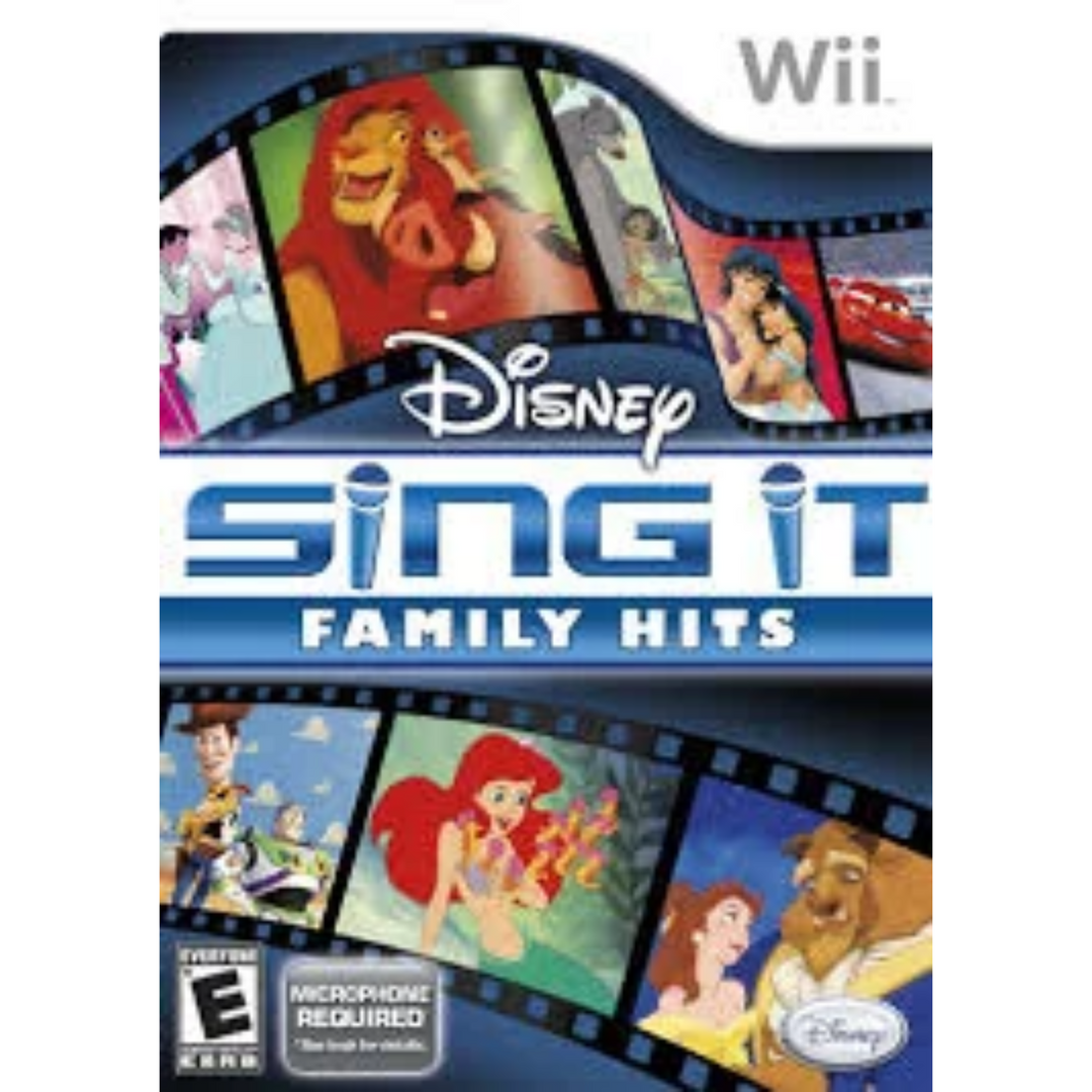 Disney Sing It: Family Hits - Wii Game