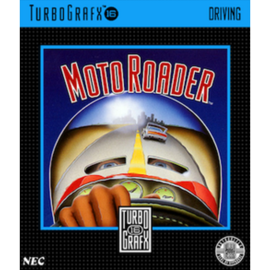 Moto Roader - Turbografx 16 Game