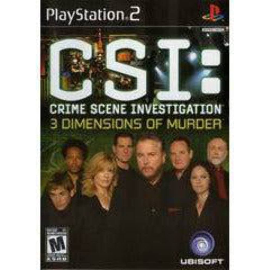 CSI: Crime Scene Investigation - PS2 Game