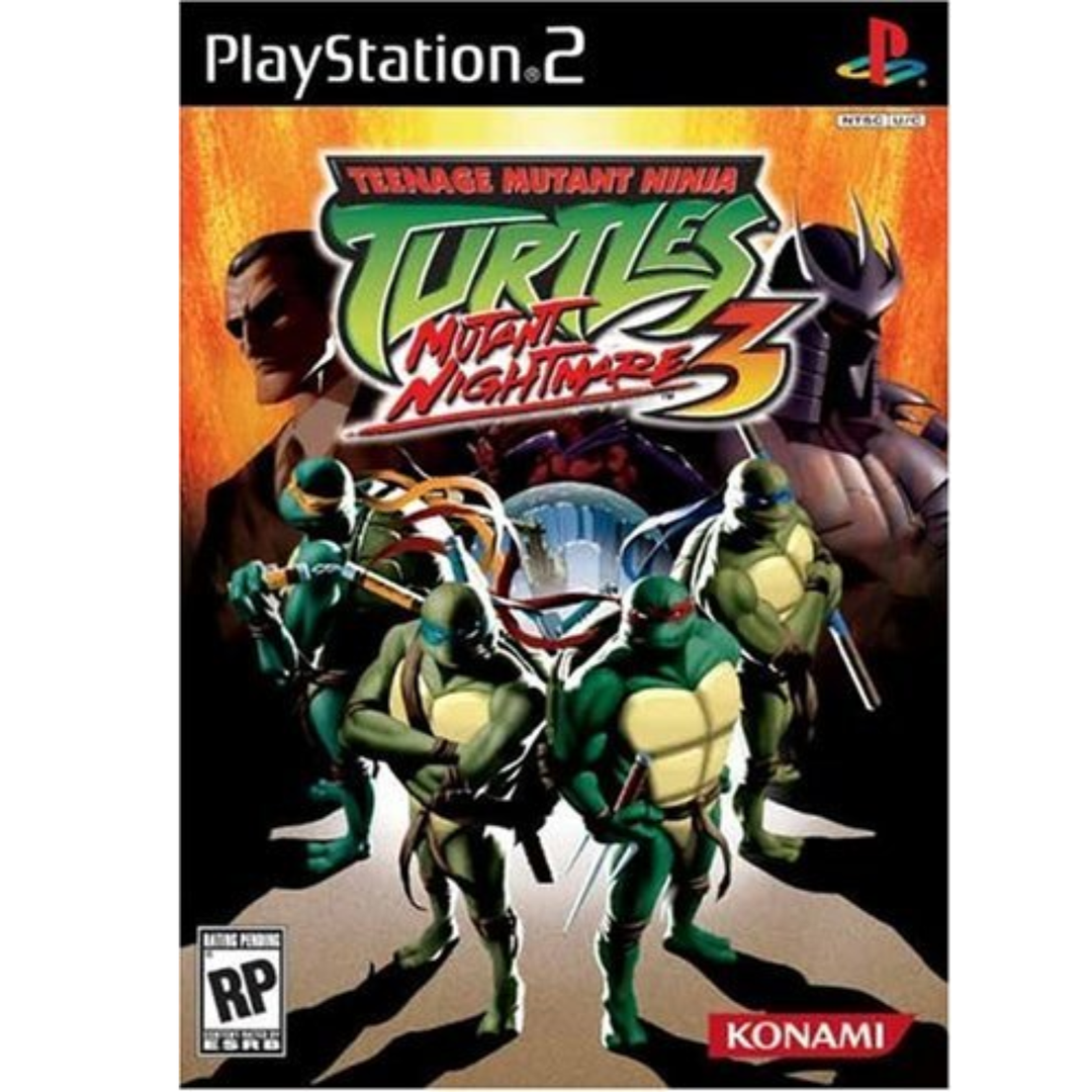 TMNT 3: Mutant Nightmare - PS2 Game