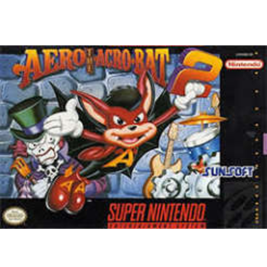 Aero the Acro-Bat 2 - SNES Game