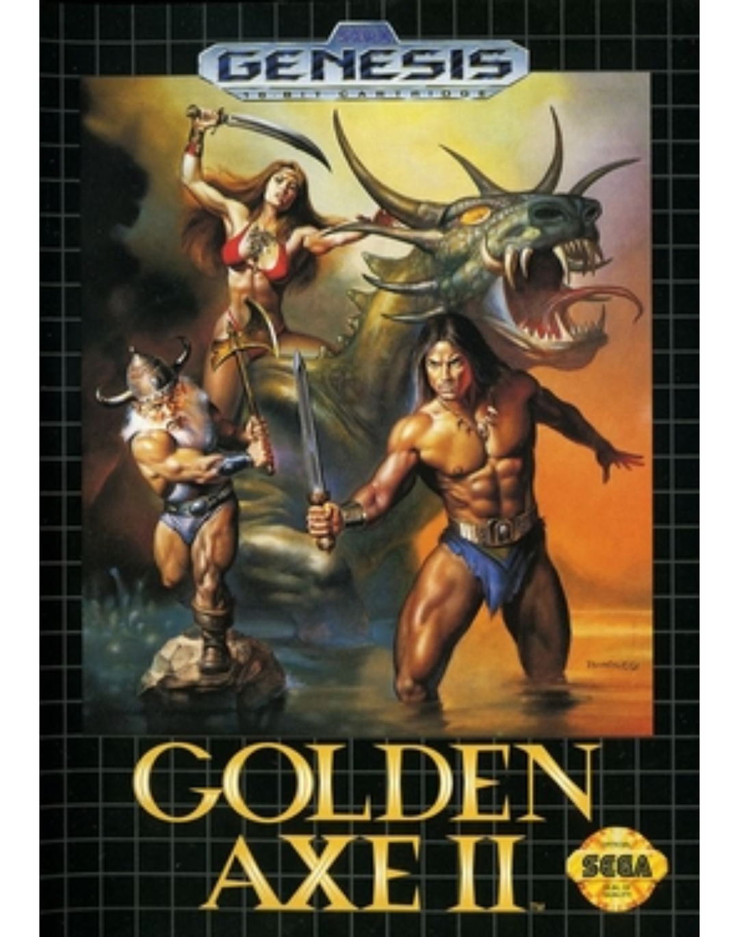 Golden Axe II - Sega Genesis