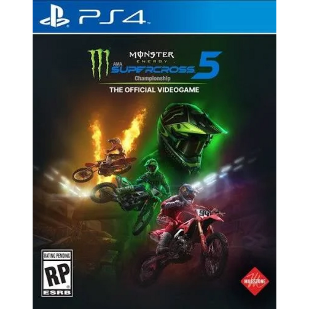 Monster Energy Supercross 5 - PS4 Game
