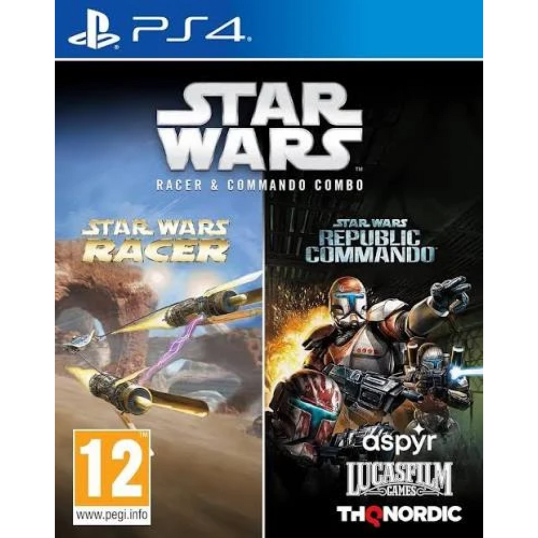 Star Wars Racer & Commando Combo - PS4 Game