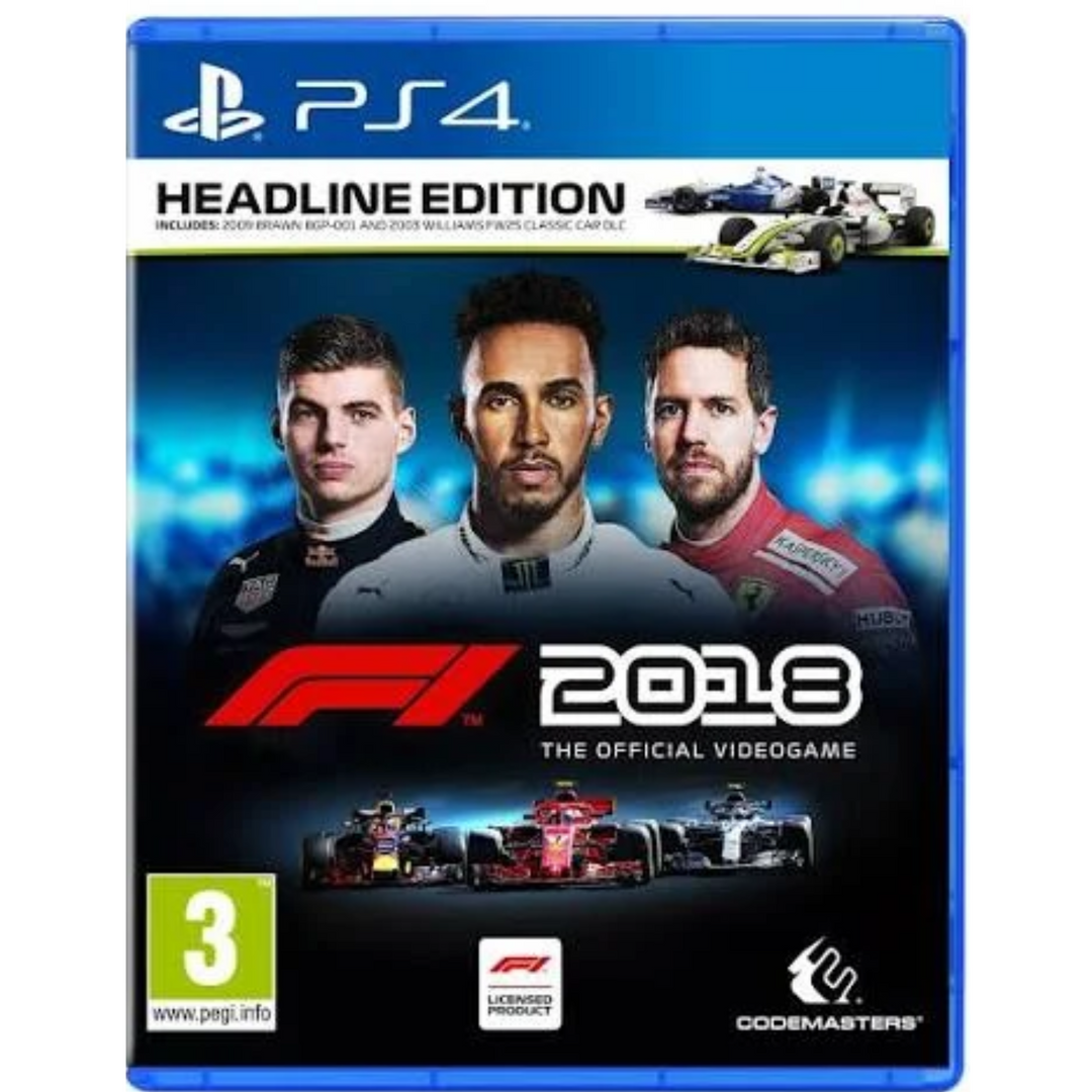 F1 2018 - PS4 Game