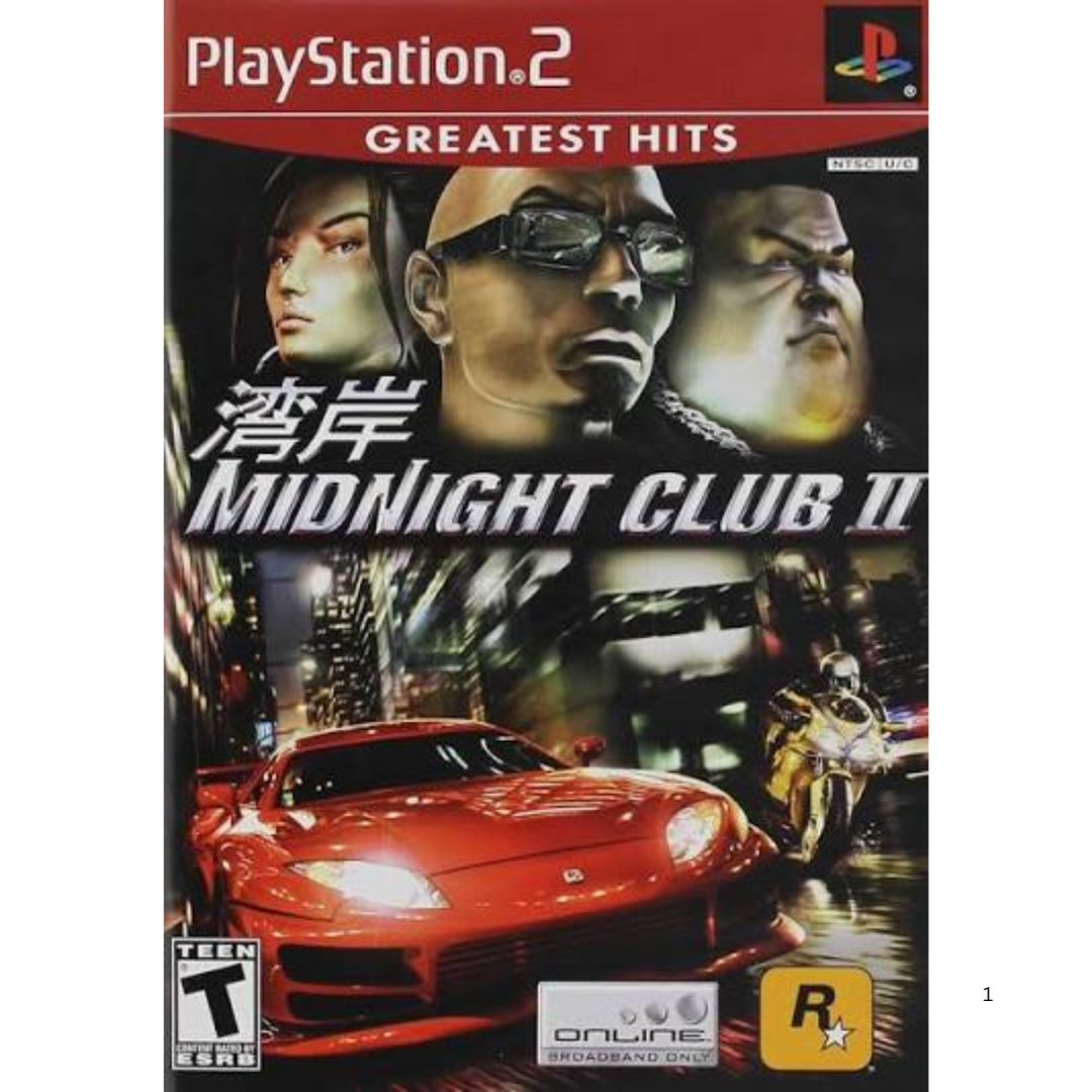Midnight Club II - PS2 Game