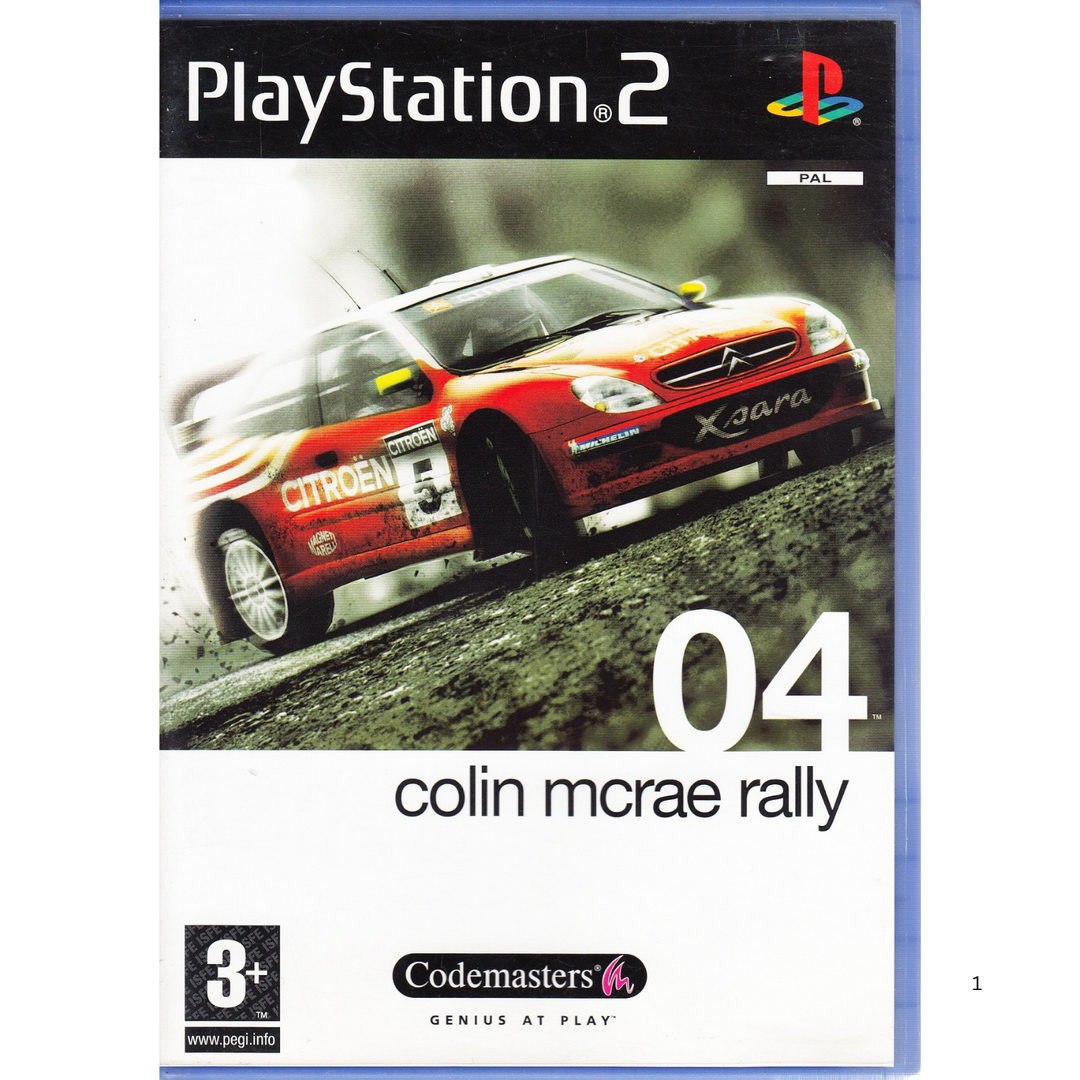 Colin McRae Rally 04 - PS2 Game