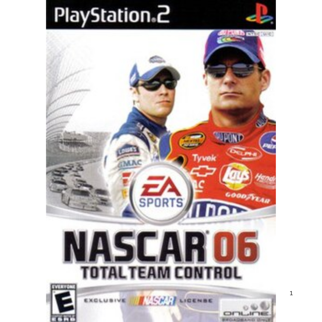 NASCAR 06: Total Team Control - PS2 Game