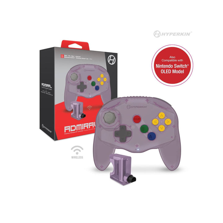 Admiral Premium BT Controller Nintendo 64 - Retro vGames
