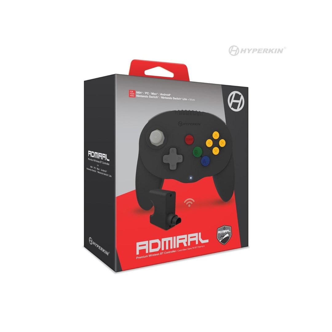 Admiral Premium BT Controller Nintendo 64 - Retro vGames