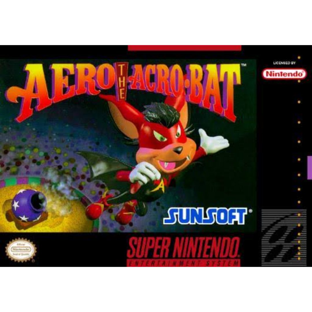 Aero the Acro-Bat - SNES Game - Retro vGames