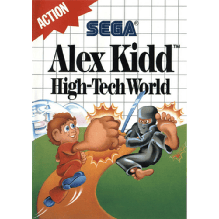 Alex Kidd: High-Tech World - Sega Master System Game - Retro vGames
