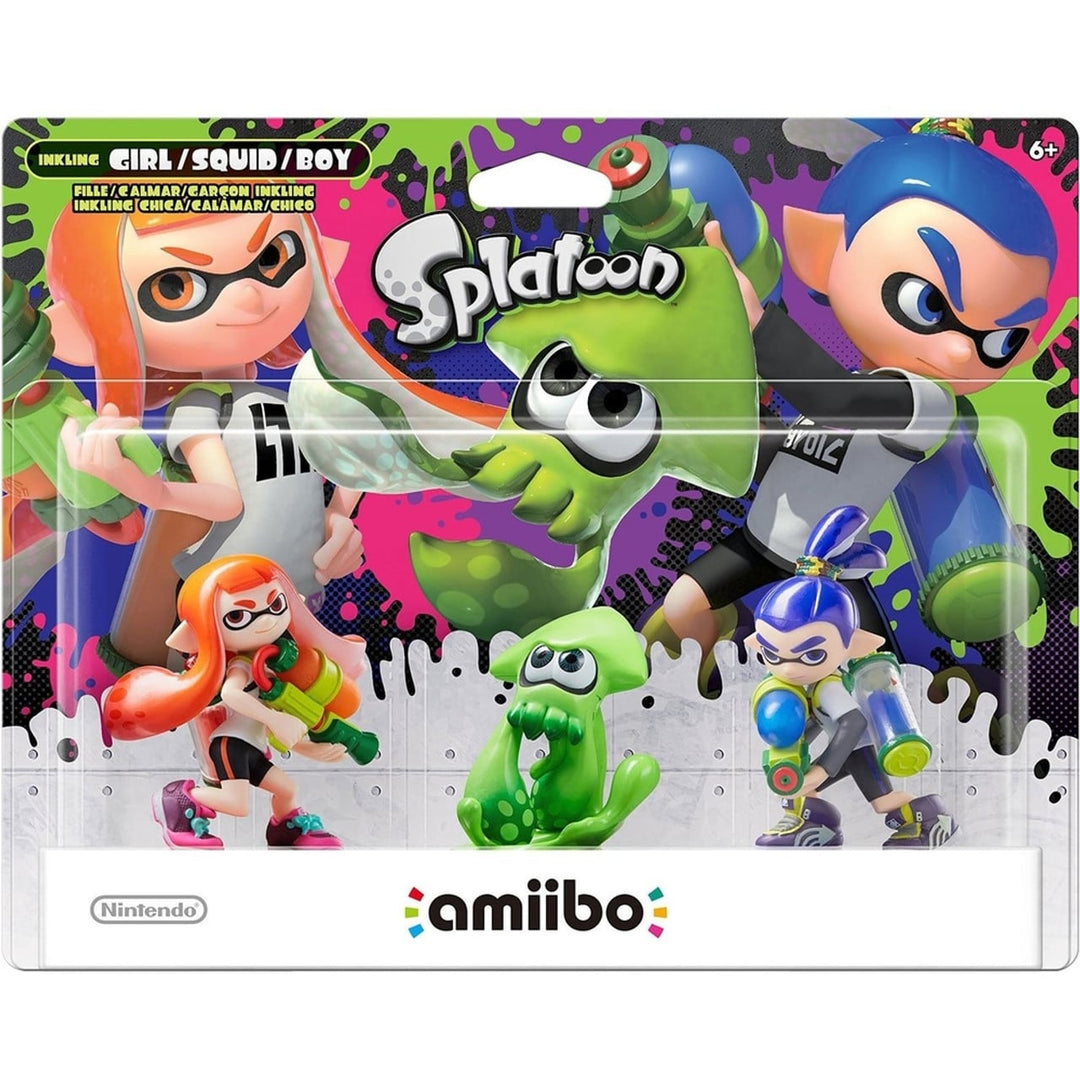Amiibo Splatoon Wave 1 3-Pack - Retro vGames