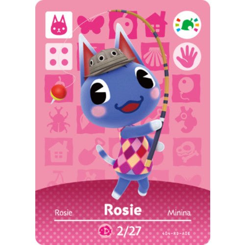 Animal Crossing amiibo Card 3pk - Rosie, Goldie, & Stitches - Retro vGames