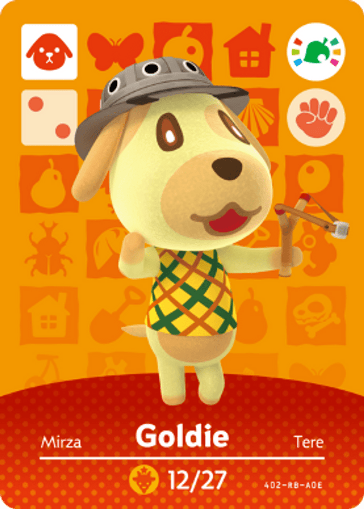 Animal Crossing amiibo Card 3pk - Rosie, Goldie, & Stitches - Retro vGames