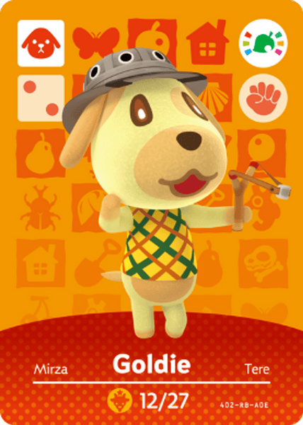 Animal Crossing amiibo Card 3pk - Rosie, Goldie, & Stitches - Image 2