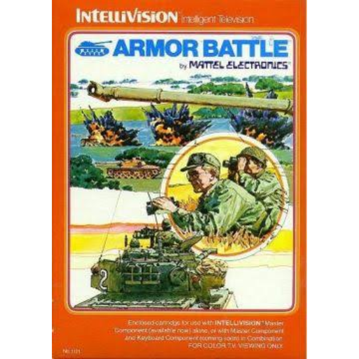 Armor Battle - Intellivision Game - Retro vGames