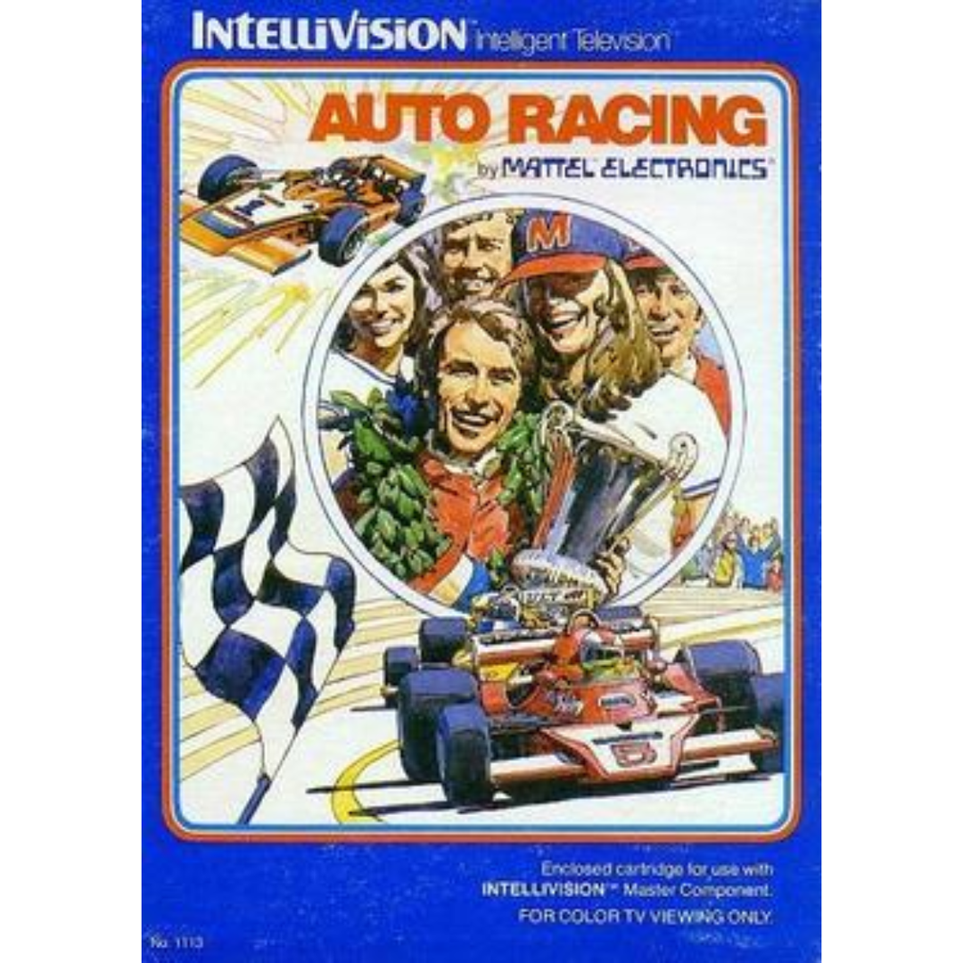 Auto Racing - Intellivision Game - Retro vGames