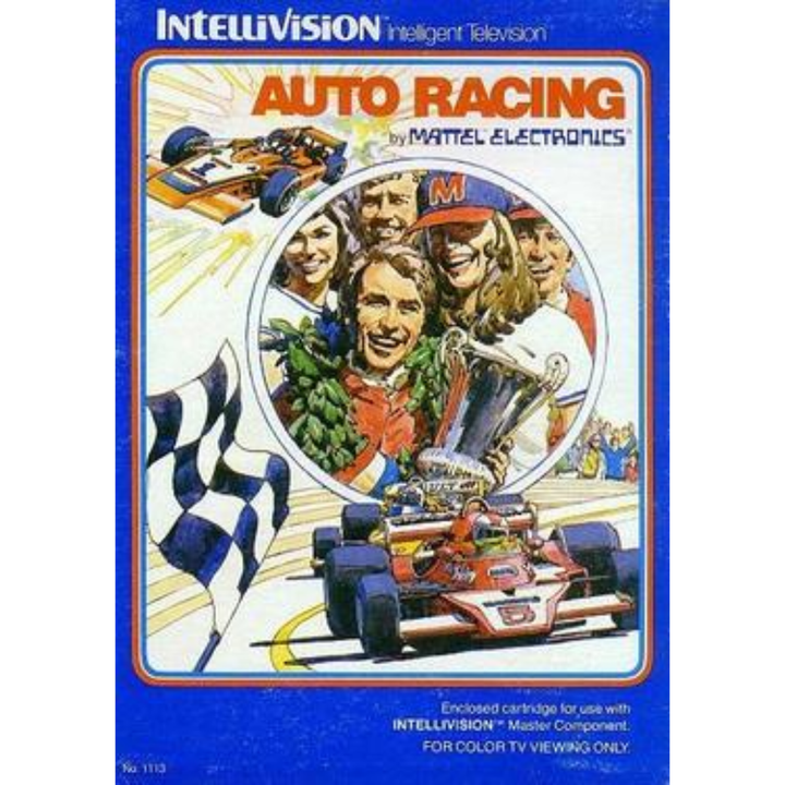 Auto Racing - Intellivision Game - Retro vGames