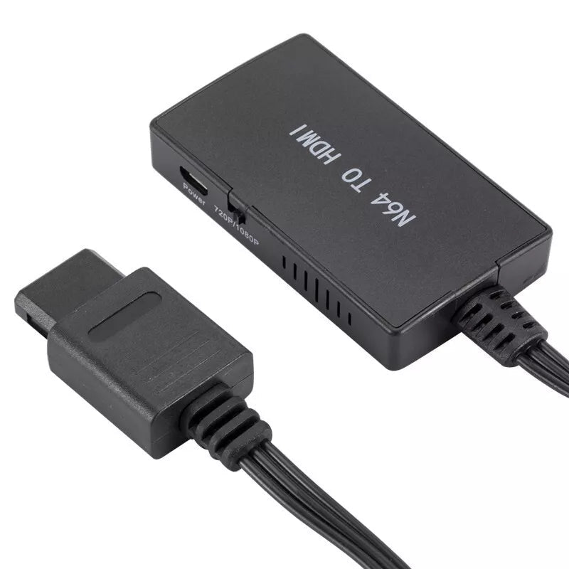 AV TO HDMI CONVERTER N64 / Gamecube / SNES - Retro vGames