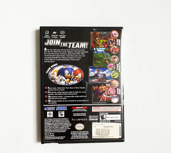Sonic Heroes - Gamecube Game - Image 2