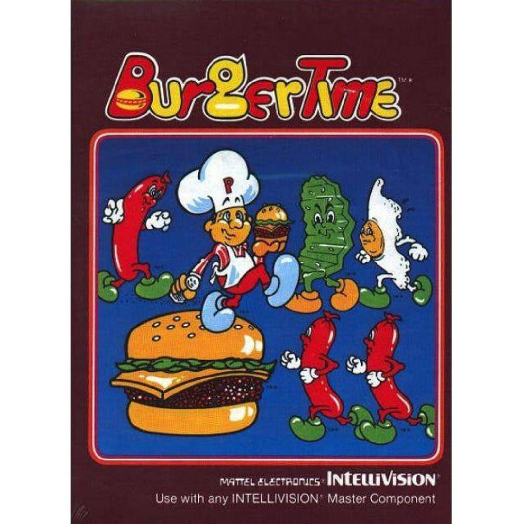 BurgerTime - Intellivision Game - Retro vGames