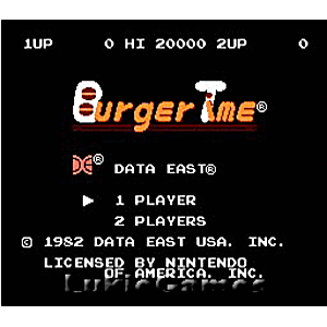 Burger Time - NES Game | Retrolio Games