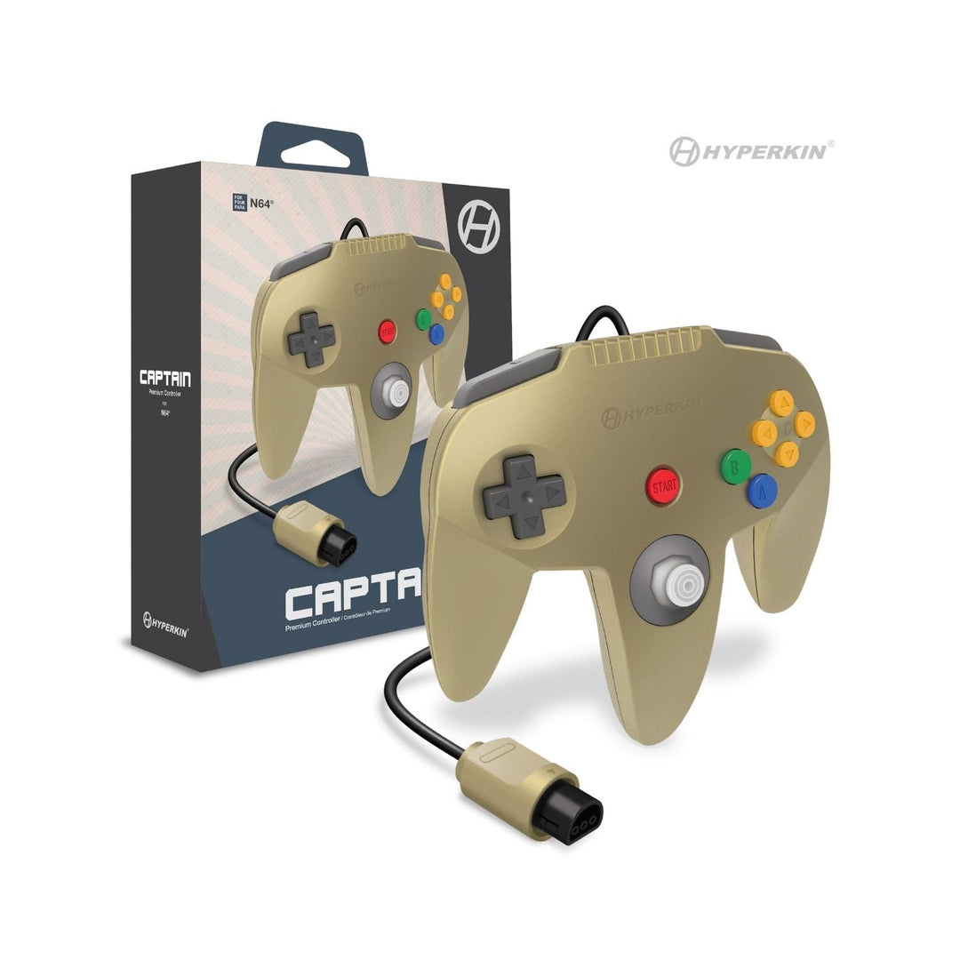 Captain N64 Premium Controller - Retro vGames