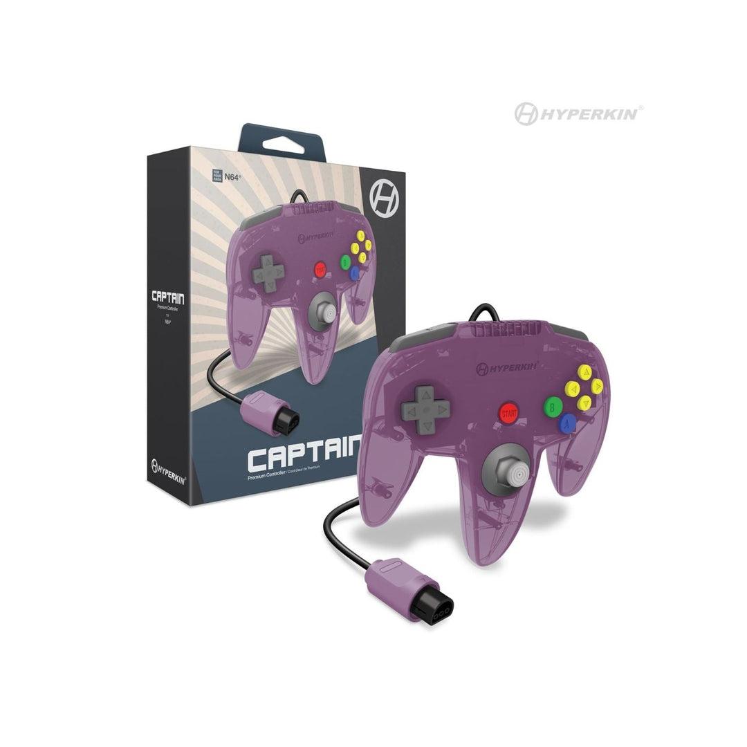 Captain N64 Premium Controller - Retro vGames
