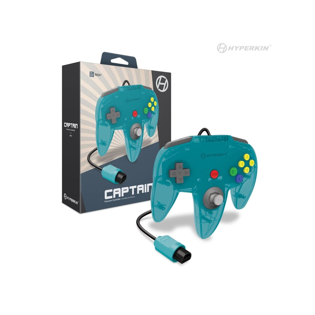 Captain N64 Premium Controller - Retro vGames