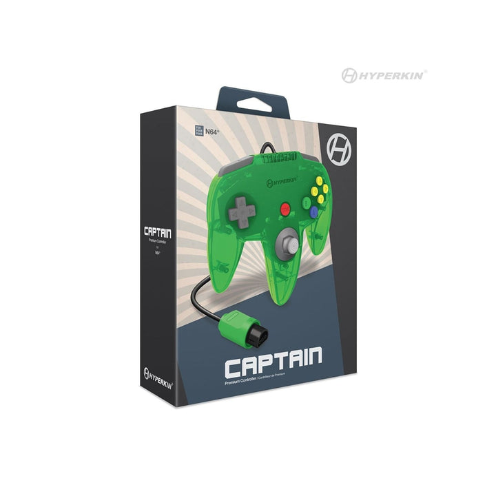 Captain N64 Premium Controller - Retro vGames