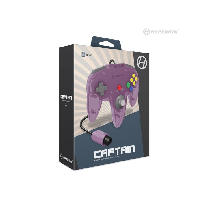 Captain N64 Premium Controller - Retro vGames