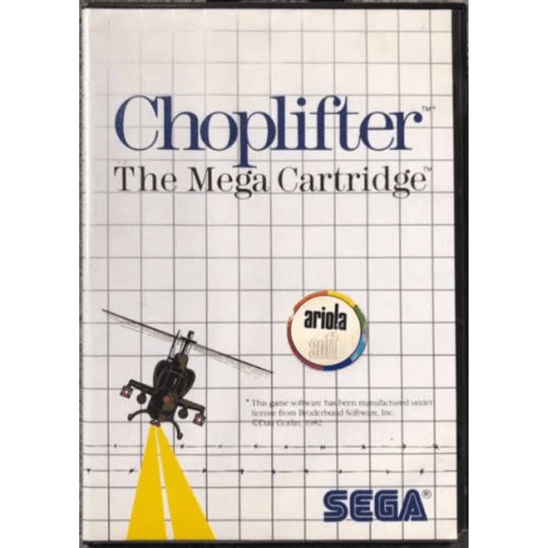 Choplifter - Sega Master System Game - Retro vGames