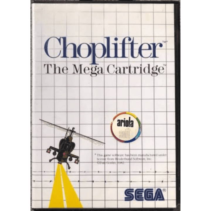 Choplifter - Sega Master System Game - Retro vGames