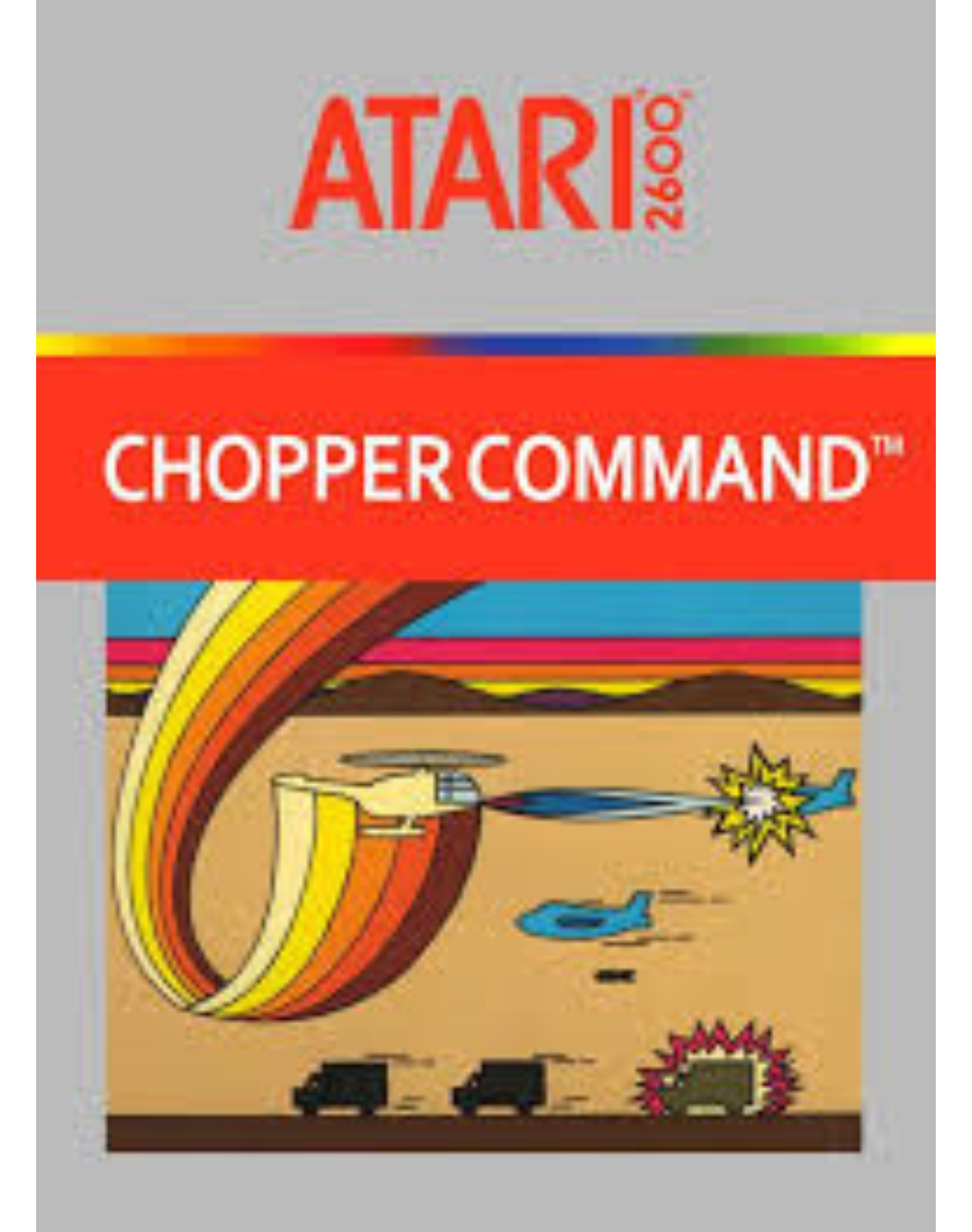 Chopper Command - Atari 2600 Game - Retro vGames