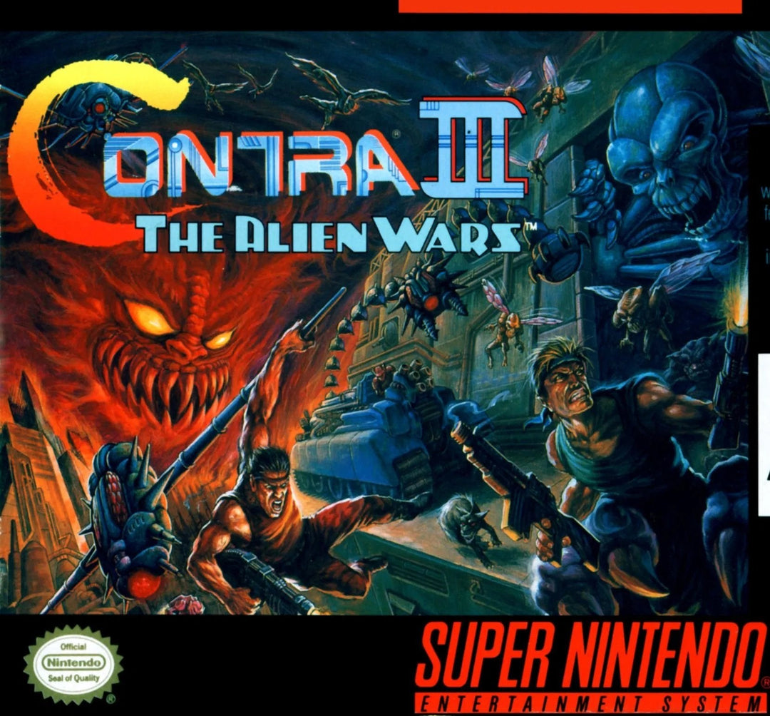 Contra III Alien Wars – SNES Game - Retro vGames