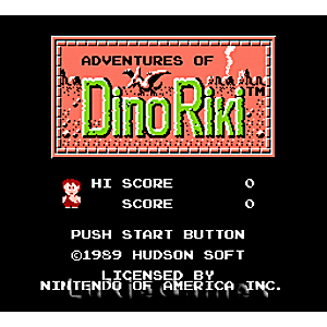 Adventures of Dino Riki - NES Game | Retrolio Games