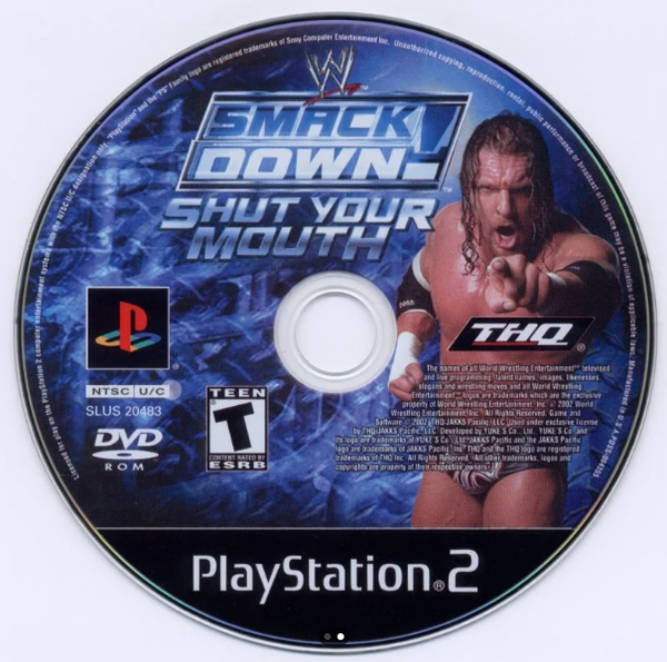 WWE smackdown Shut Your Mouth – Jeu PS2 - Image 2