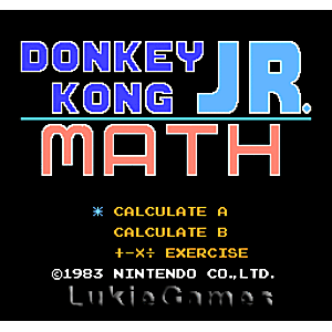 Donkey Kong Jr. Math - NES Game | Retrolio Games