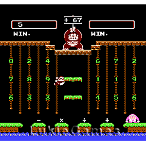 Donkey Kong Jr. Math - NES Game | Retrolio Games
