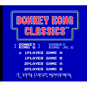 Donkey Kong Classics - NES Game | Retrolio Games