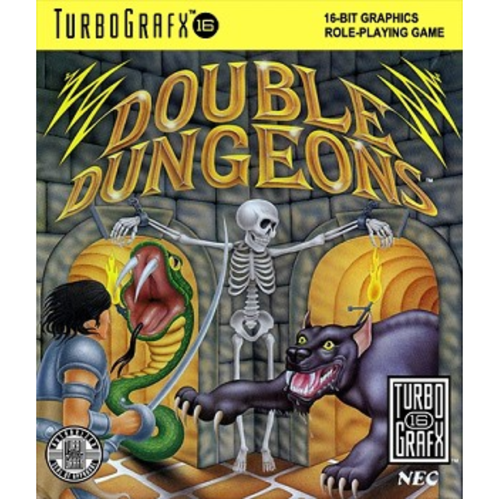 Double Dungeons - TurboGrafx 16 Game - Retro vGames