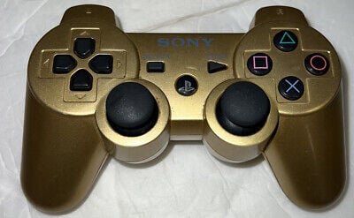 Dualshock 3 Wireless Controller - Gold - Retro vGames