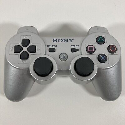 Dualshock 3 Wireless Controller - SILVER (USED) - Retro vGames